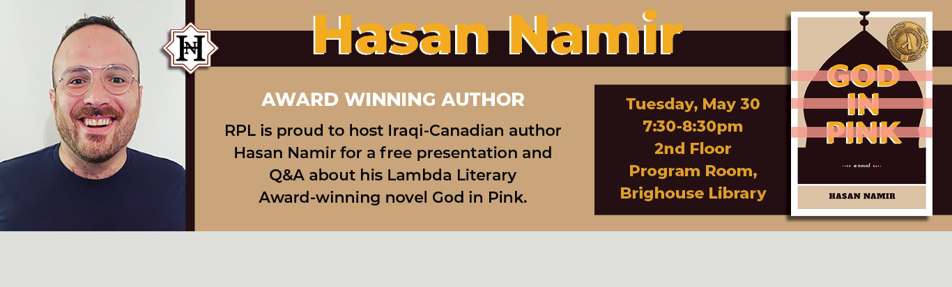 Hasan Namir Author Event